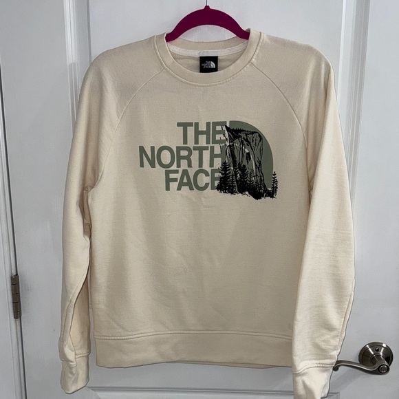 The North Face Sweaters - The North Face Cream Crewneck Sweater